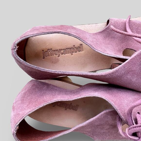 Jeffrey Campbell Furtado Suede Sandals - Picture 4 of 7